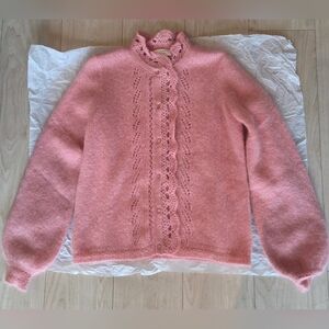 New Sézane Angie Cardigan in Blush